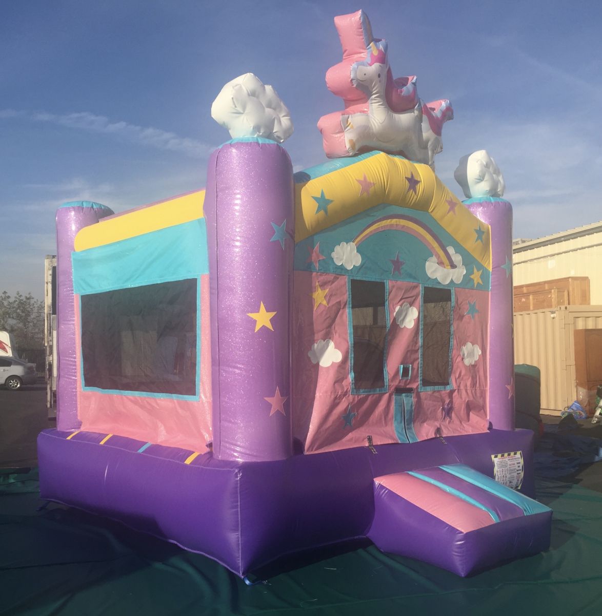 unicorn bouncy house