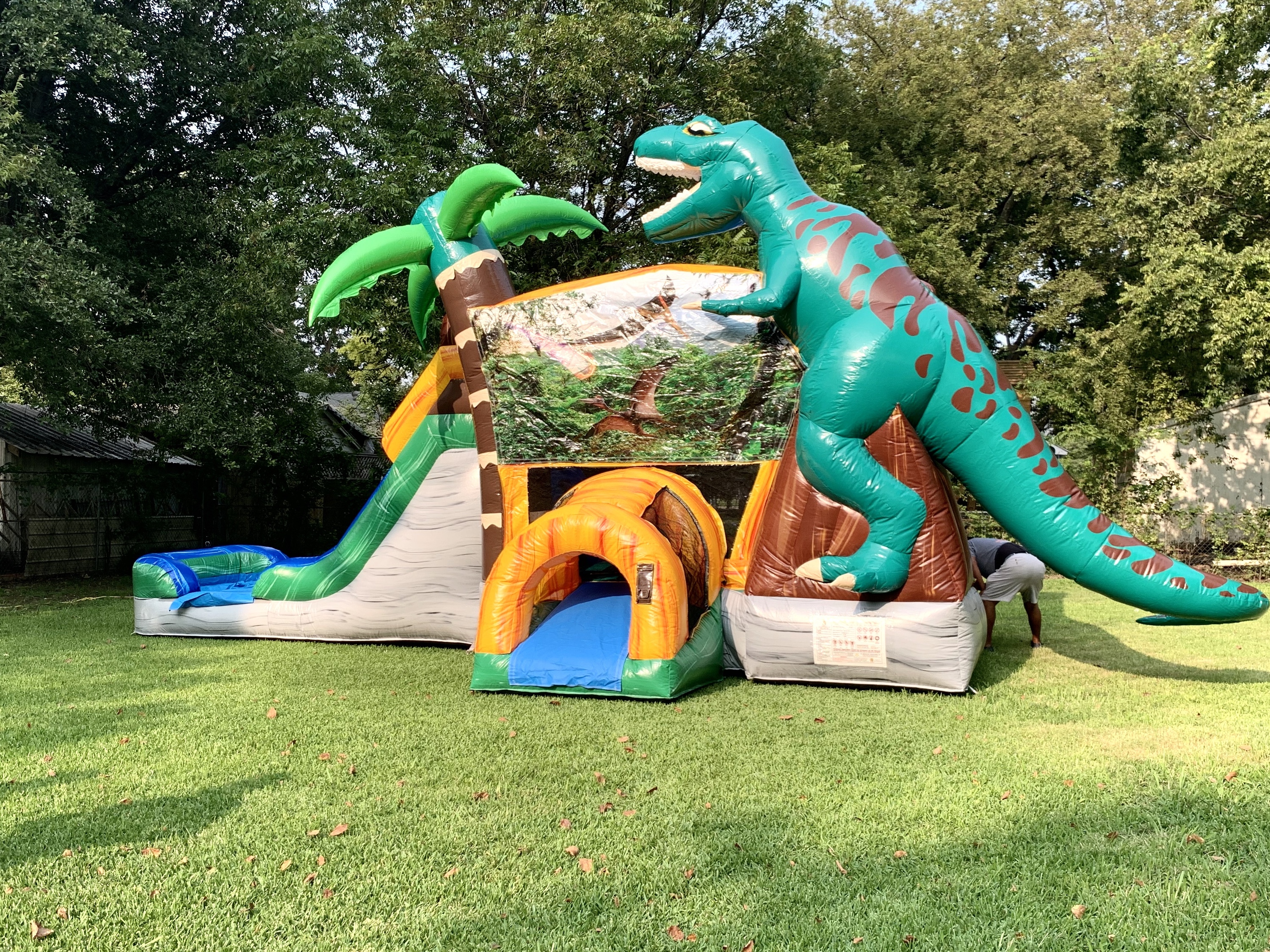 Dinosaur Bounce House Rental Dallas TX