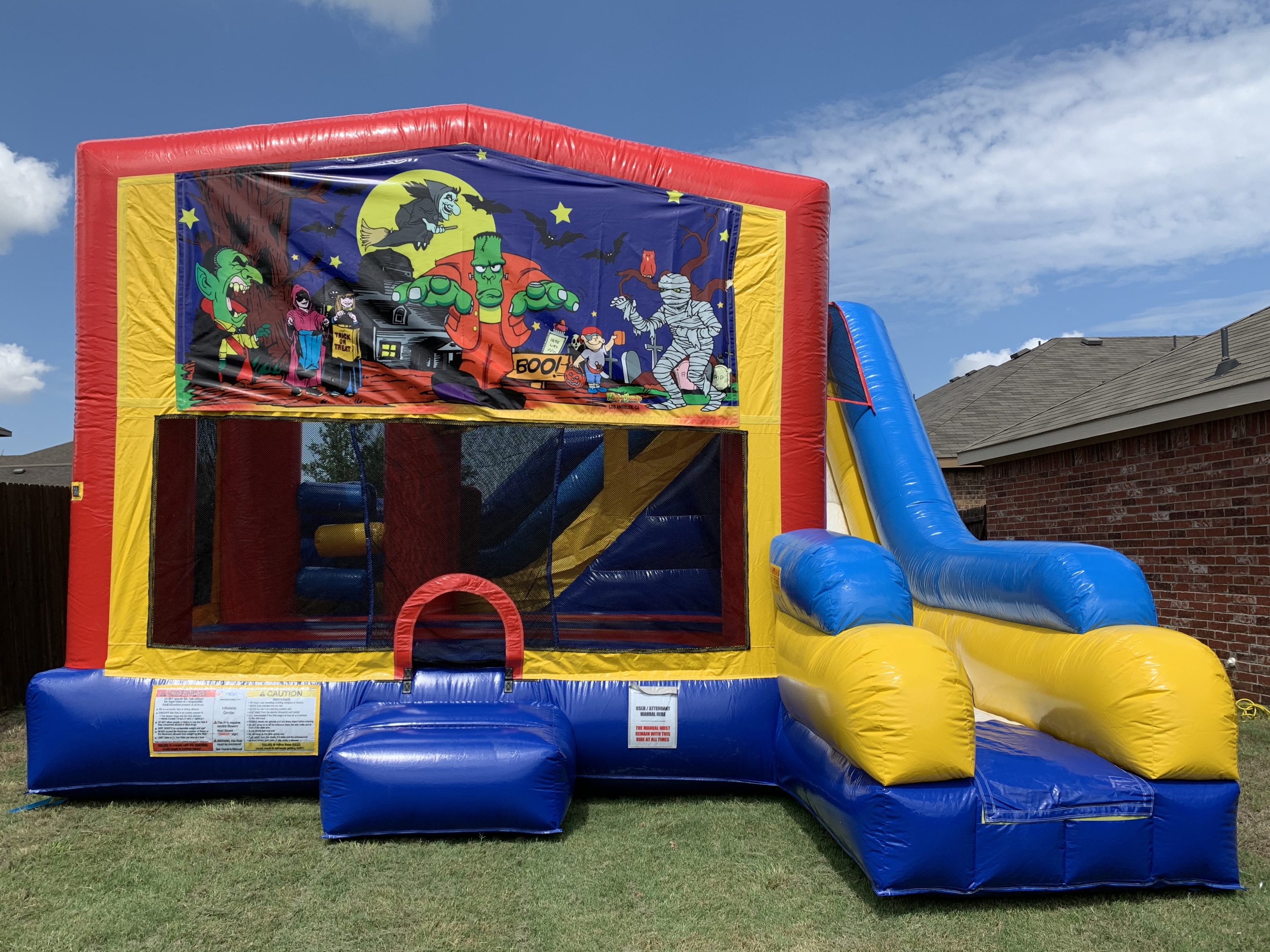 Halloween Combo Bounce House Rental Rowlett, TX