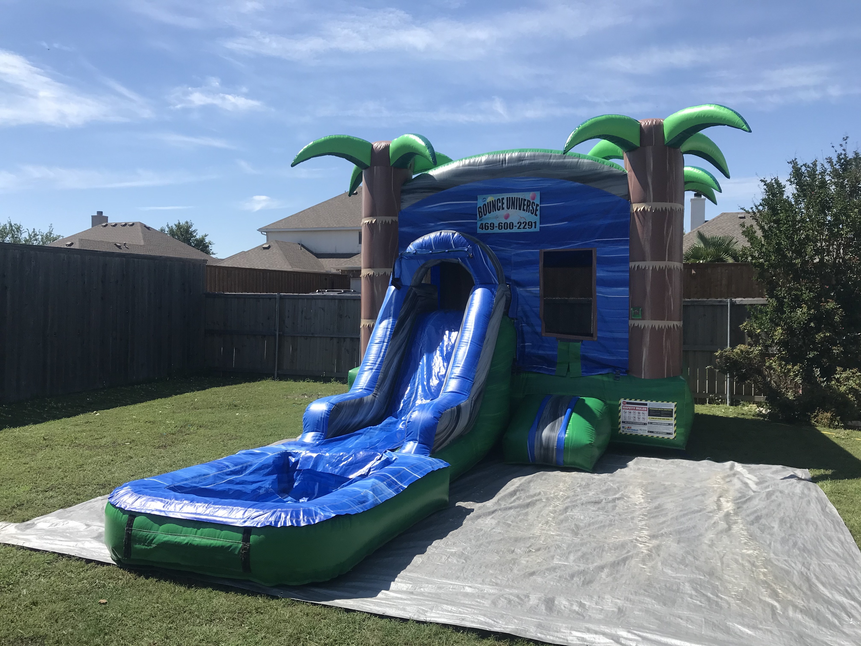 Tropical Island Wet Combo Rental Dallas TX