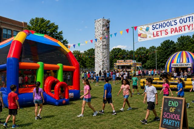 Bounce House End of School Events