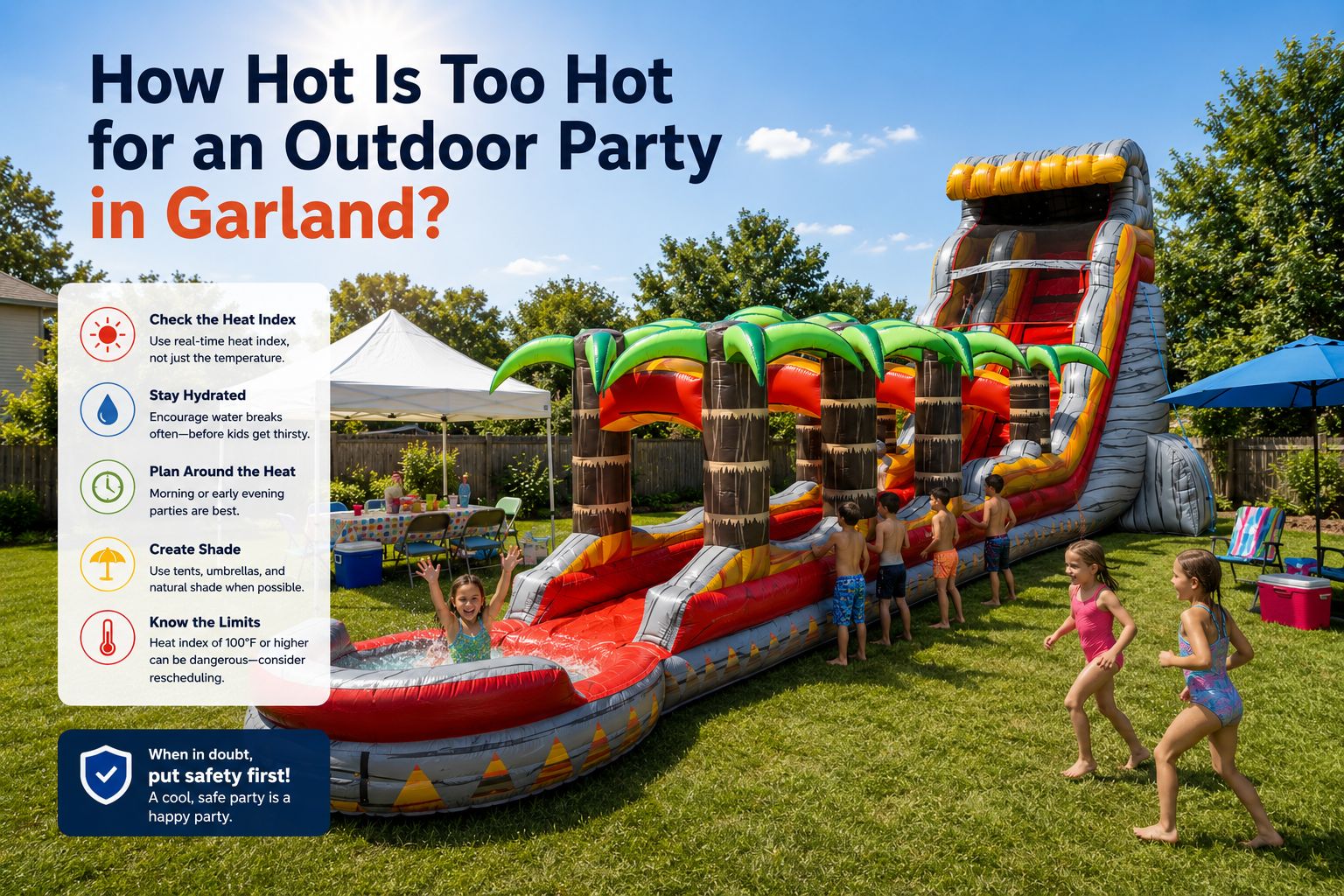 How Hot Is Too Hot for Outdoor Parties