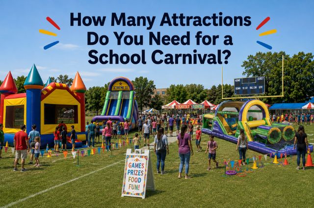 How Many Inflatable Party Rentals for School Carnival