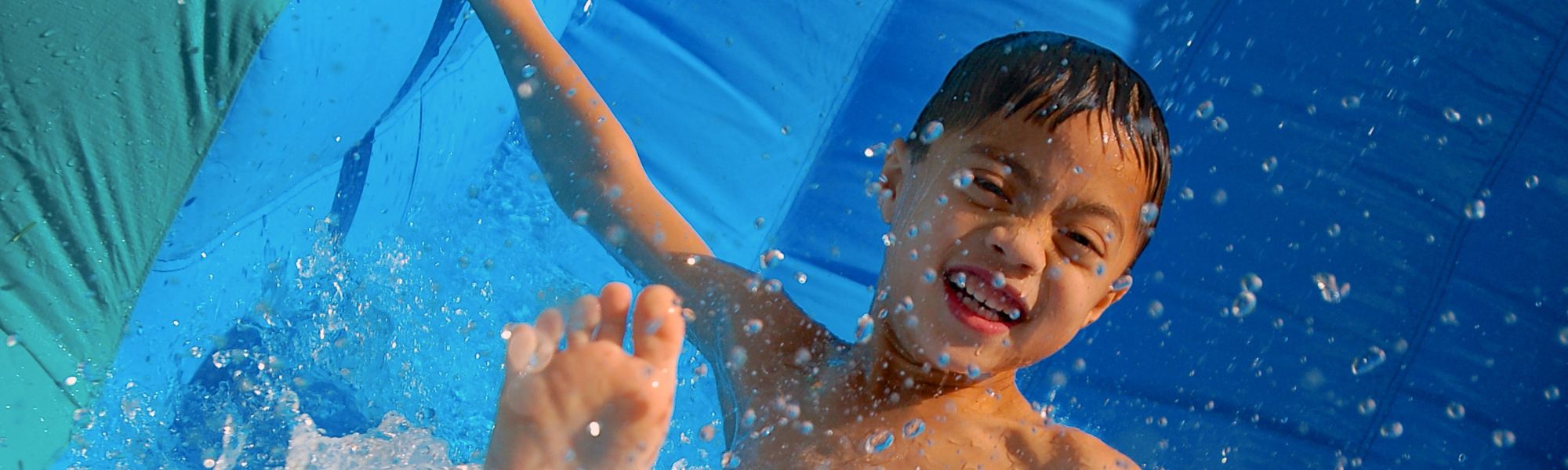 Warm Weather Party Planning with Water Slides