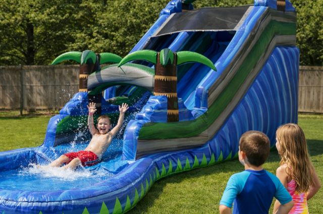 Rent Water Slides in Garland