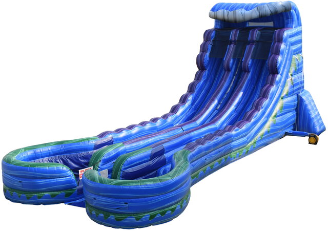 20' Purple Wave Water Double Slide