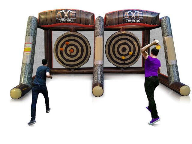 Axe Throwing Double Inflatable Game