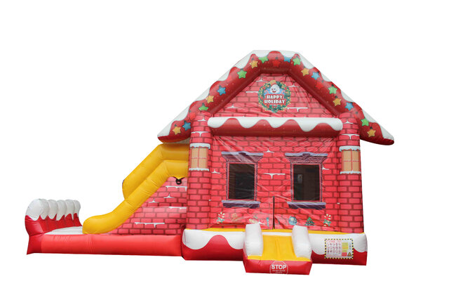 Winter Holiday House Slide Combo Christmas