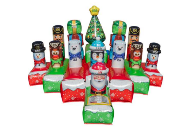 Christmas Hula Hoop Toss