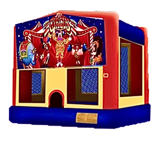 Module Bounce House Circus Theme