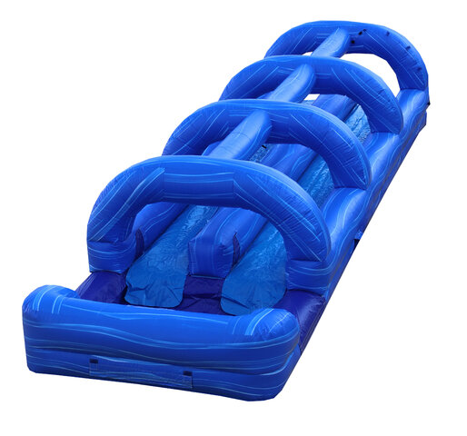 Dual Lane Slip Slide w/Pool 