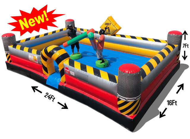 High Voltage 2-Man Joust, Bounce Universe Party Rentals, LLC