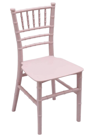 Kids Pink Resin Chiavari Chairs