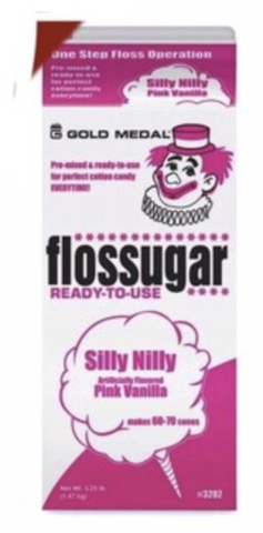 Additional Pink Vanilla Flavor Floss for Cotton Candy Machine