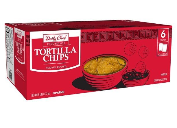 Tortilla Chips Box 6lbs