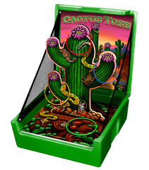 Cactus Toss Carnival Game 