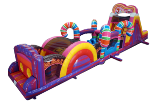 Candyland Obstacle Course