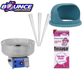 Commercial Cotton Candy Machine with Bubble 