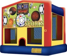 Module Bounce House Sports Theme
