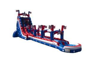 27' Freedom Reins Water Slide Plus Slip N Slide 