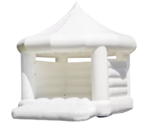 White Royal Bounce House - COMING SOON