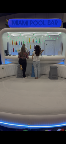 Miami Nights Pool Bar W/3 Stools