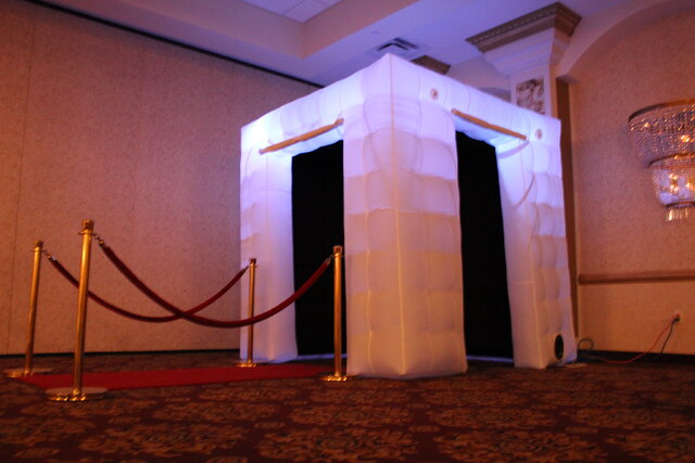 Infalatable Photo Booth rental from Bounce Wit-It for 4 hours