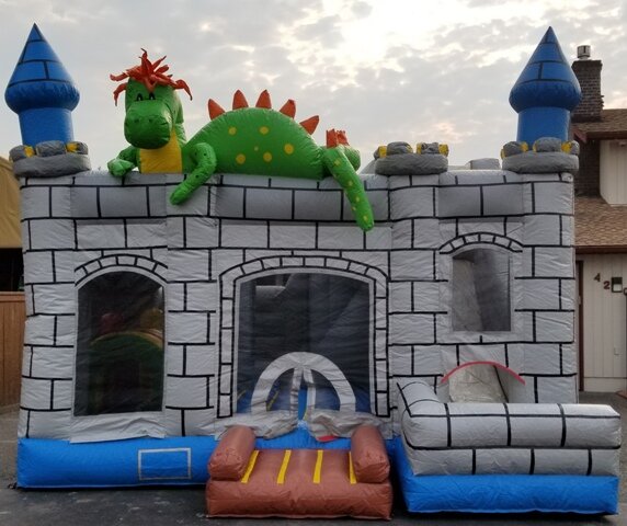 Inflatable Dragon Bounce House 