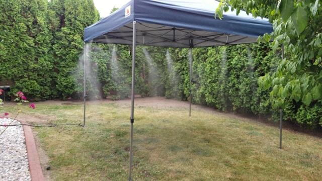 Misting tent rentals