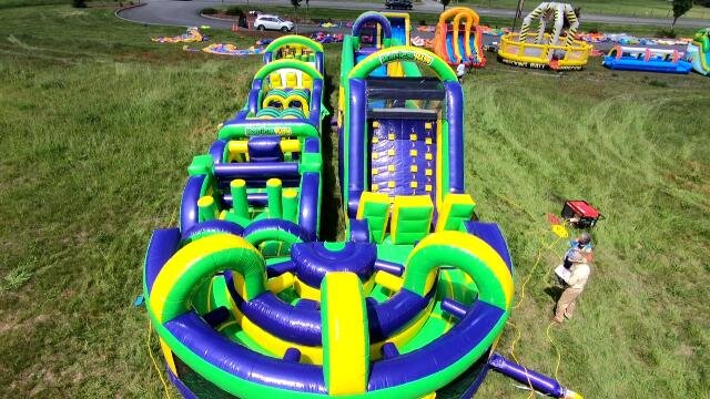 187' obstacle course rentals