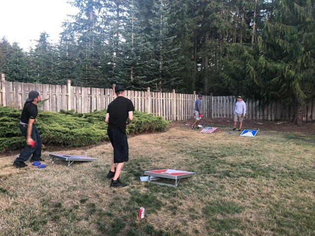 American bean bag toss