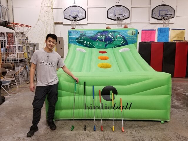 Birdie Ball inflatable golf game
