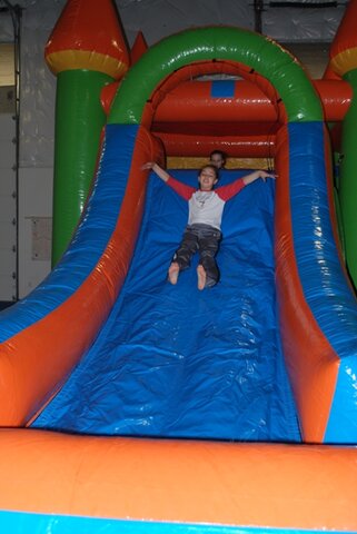 Kids Castle Slide Combo jumper