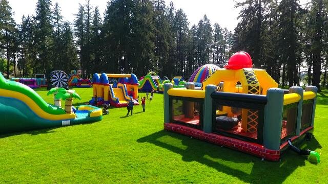inflatable rentals for community events. 