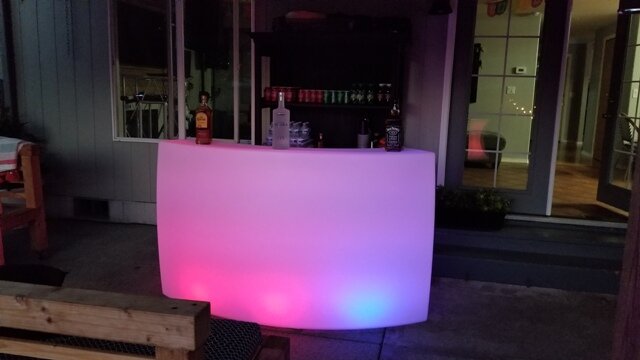 LED Portable Bar Rental