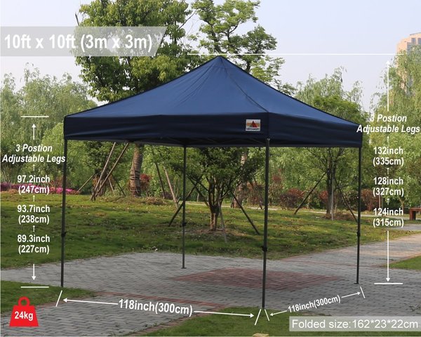 Pop Up Canopy - Blue