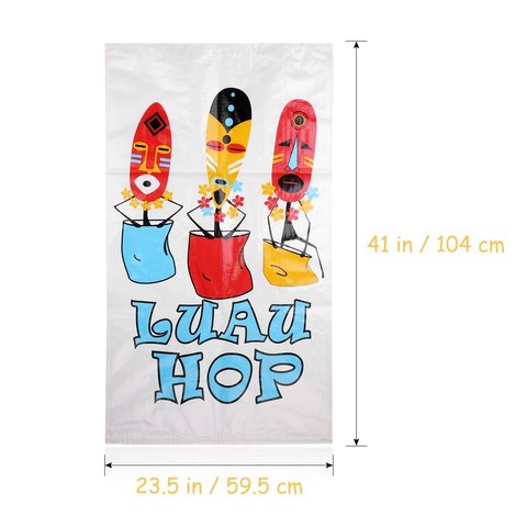 Luau Hop Sack Race Bags