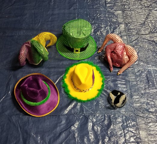 Mardi Gras Hat Collection #2