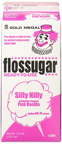 Cotton Candy - Silly Nilly (Pink Vanilla) serves 20