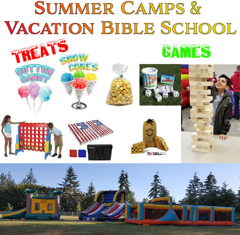 Summer Camp and Vacation Bible Schools