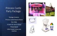 Princess Castle Party Package