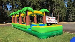 36' Dual Lane Tropical Slip and Slide