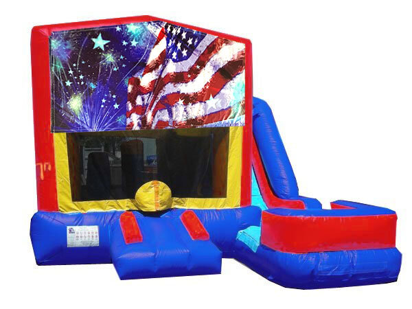 (C) Freedom 4th of July 7n1 Slide Combo