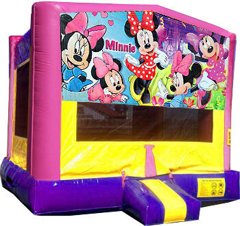 (C) Minnie Mouse Bounce House