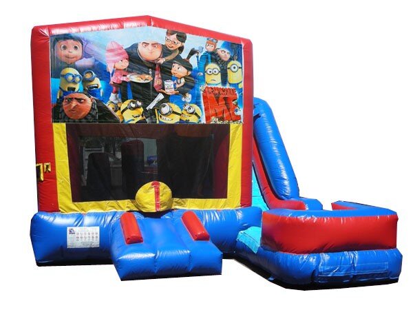 (C) Despicable Me 7n1 Bounce Slide Combo