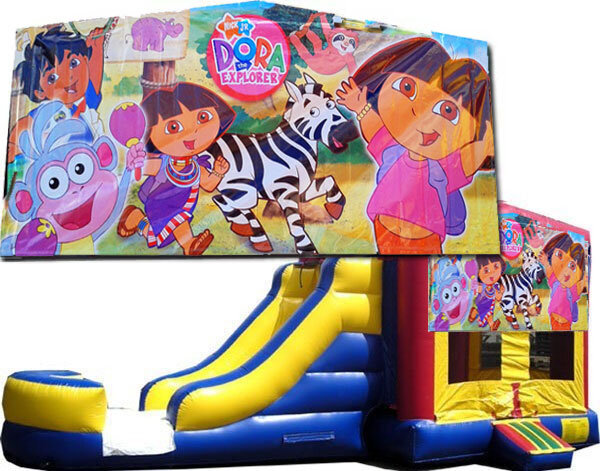 (C) Dora The Explorer Bounce Slide Combo