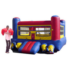 (B) Boxing Ring And Gloves