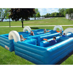 (C) Inflatable Tag Maze - Wet or Dr