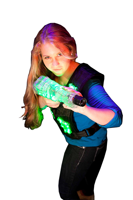 Laser Tag Game is not just for boys, girls are awesome too