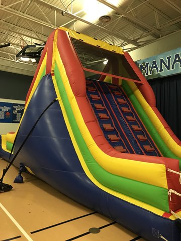 37 ft. Extreme Slide and Rock Wall